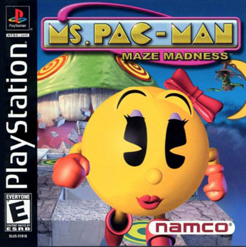 Ms. Pac-Man Maze Madness (USA) (Rev 1) Cover